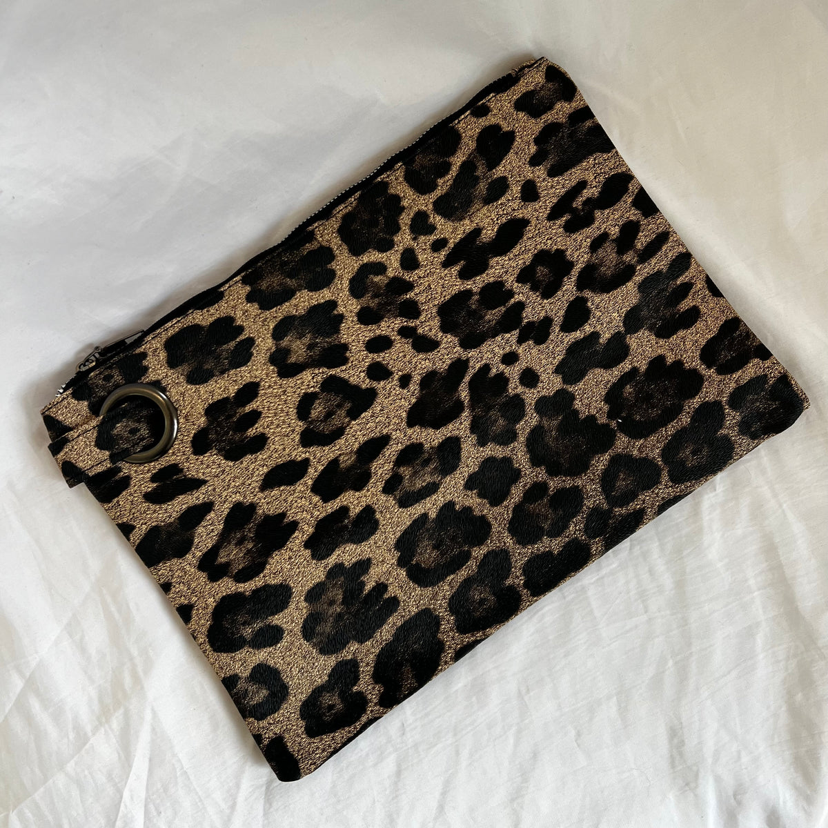 Cheetah Clutch Bag Hfm Co