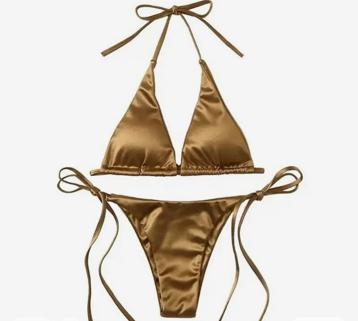 Shine Triangle Bikini